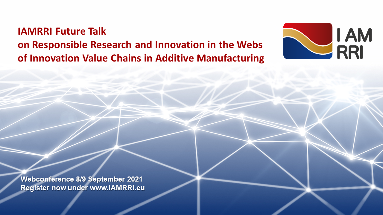 I AM RRI Future Talk web conference 2021